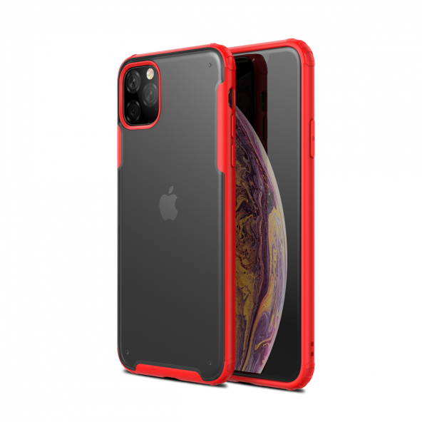 BİKAPAK ELIT MIST IPHONE 11 PRO MAX KIRMIZI KAPAK ürün görseli