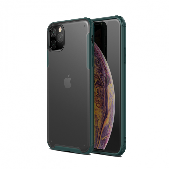 BİKAPAK ELIT MIST IPHONE 11 PRO MAX YEŞİL KAPAK ürün görseli
