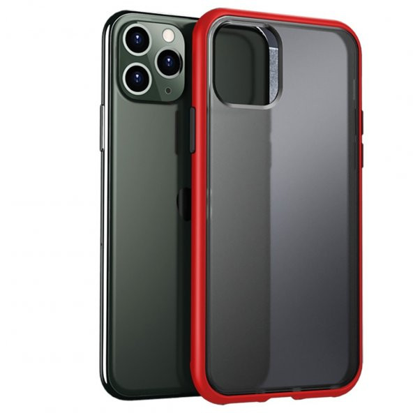 BİKAPAK ELIT ENIGMA IPHONE 11 PRO MAX KIRMIZI KAPA - 2