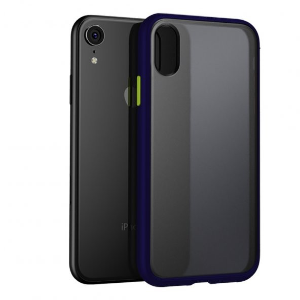 BİKAPAK ELIT ENIGMA IPHONE XR MAVİ KAPAK ürün görseli