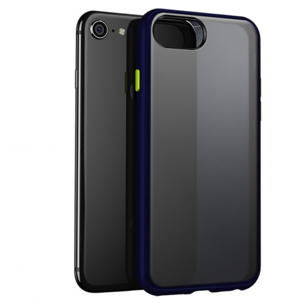 BİKAPAK ELIT ENIGMA IPHONE 7/8/SE 2 MAVİ KAPAK - 2