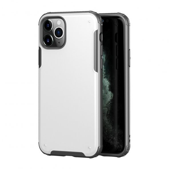 BİKAPAK ELIT MIST IPHONE 11 PRO OPAK BEYAZ KAPAK ürün görseli 1