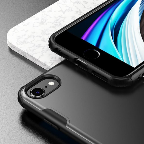 BİKAPAK ELIT MIST IPHONE 7/8/SE OPAK KIRMIZI KAPAK - 2