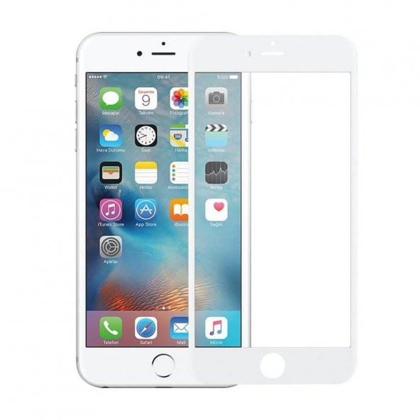 BİNANO CERAMIC IPHONE 7/8 PLUS BEYAZ EKRAN KORUYUCU