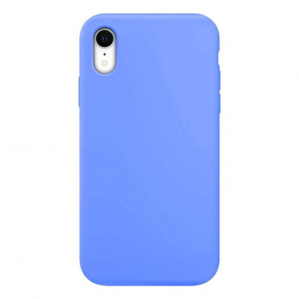 BİKAPAK ECO SENSE IPHONE XR AÇIK MAVİ KAPAK - Resim 2