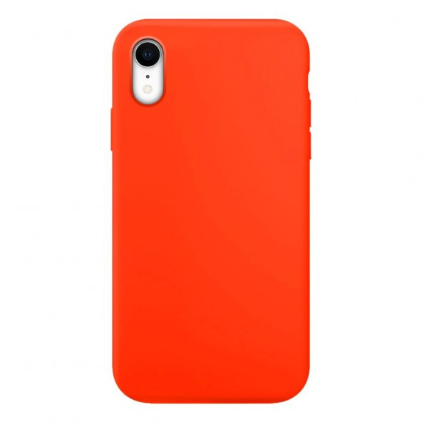 BİKAPAK ECO SENSE IPHONE XR TURUNCU KAPAK - Resim 2