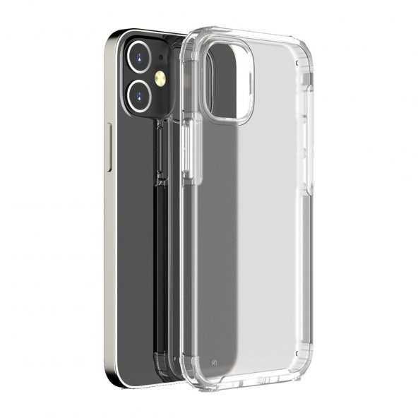 BİKAPAK ELIT MIST IPHONE 12 MİNİ BEYAZ KAPAK ürün görseli