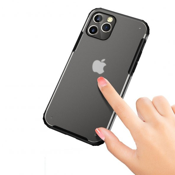 BİKAPAK ELIT MIST IPHONE 12 PRO MAX KIRMIZI KAPAK - Resim 4