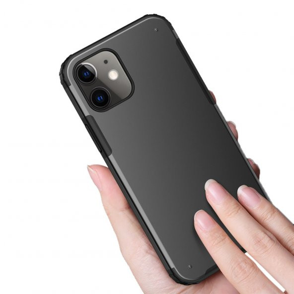 BİKAPAK ELIT MIST IPHONE 12 MİNİ OPAK YEŞİL KAPAK - Resim 4