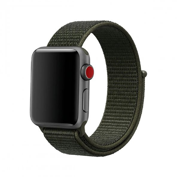 E2M APPLE WATCH 38-40MM KRD-03 HASIR KOYU YESIL KORDON ürün görseli