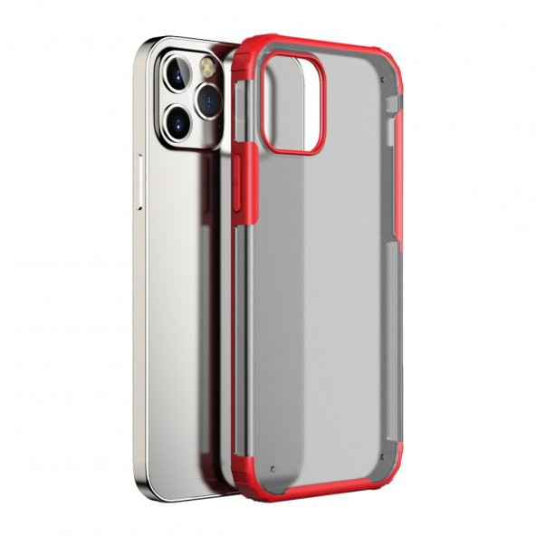 BİKAPAK ELIT MIST IPHONE 12/12 PRO KIRMIZI KAPAK ürün görseli