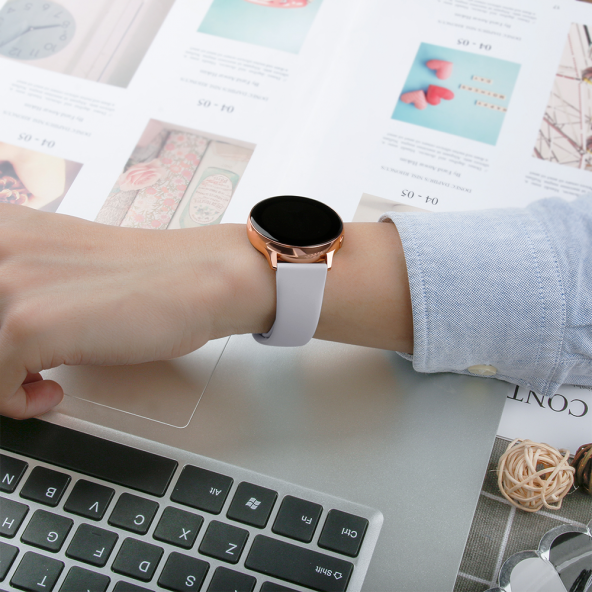 E2M Huawei Watch 20mm KRD-19 Classic SilikonKoyuYe - 3