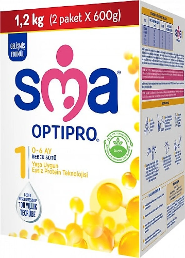 SMA Mama 1 - 1200 gr Optipro Probiyotik
