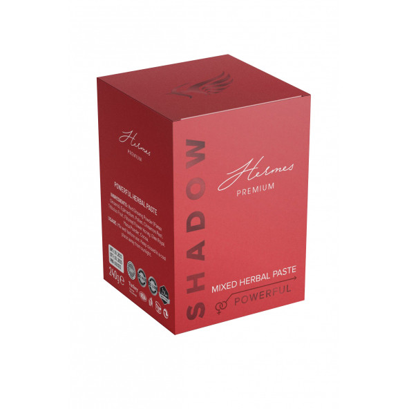 Hermes Shadow Kırmızı Kutu 240 Gr. Premium Macun Powerful Mixed Herbal Paste Red Ginseng