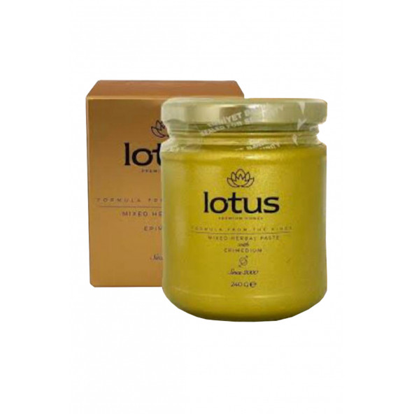 Lotus Premium Honey 240 Gr. Gold Macun Ballı Ginseng