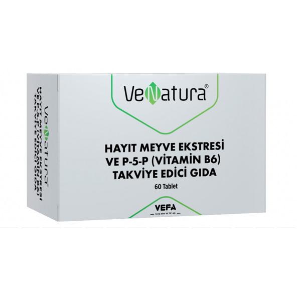 Venatura Hayıt Meyve Ekstresi P5p Vitamin B6 60 Tablet