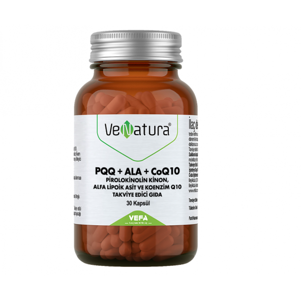 Venatura Pqq+Ala+Koenzimq10+Alfa Lipoik Asit 30 Kapsül