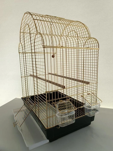 QH Kafes Bombeli Çatı Prinç 42x30x56 cm - 2