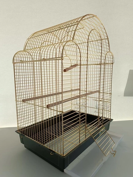 QH Kafes Bombeli Çatı Prinç 42x30x56 cm - 3
