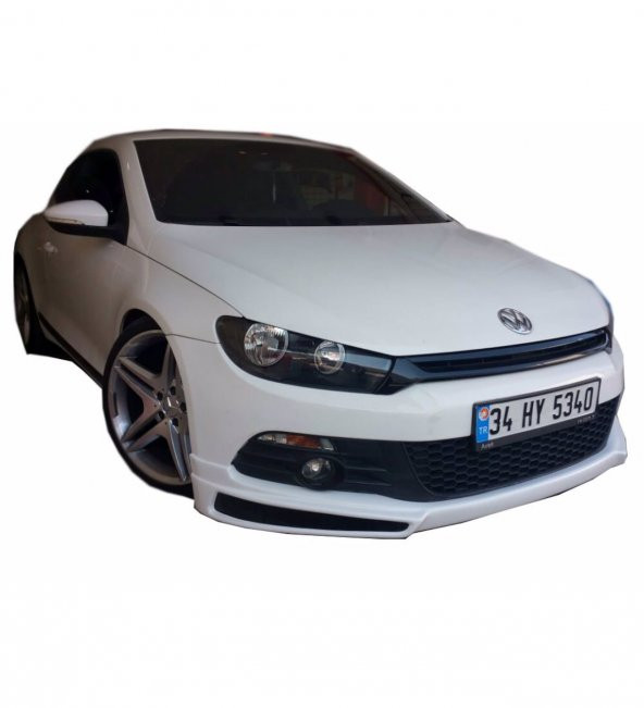 Volkswagen Scirocco (2009-2014) JE Design Ön Tampon Ek (Plastik)
