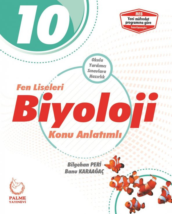 PALME 10.SINIF FEN LİSELERİ BİYOLOJİ KONU *YENİ*