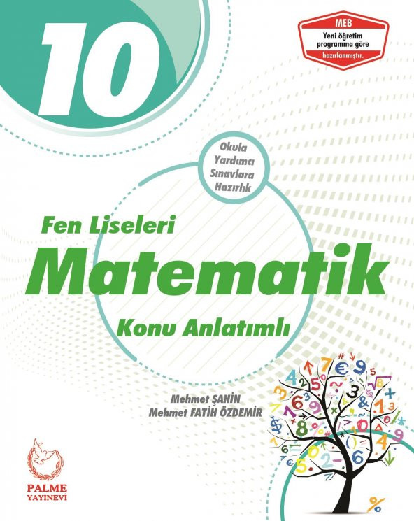 PALME 10.SINIF FEN LİSELERİ MATEMATİK KONU KİTABI *YENİ*