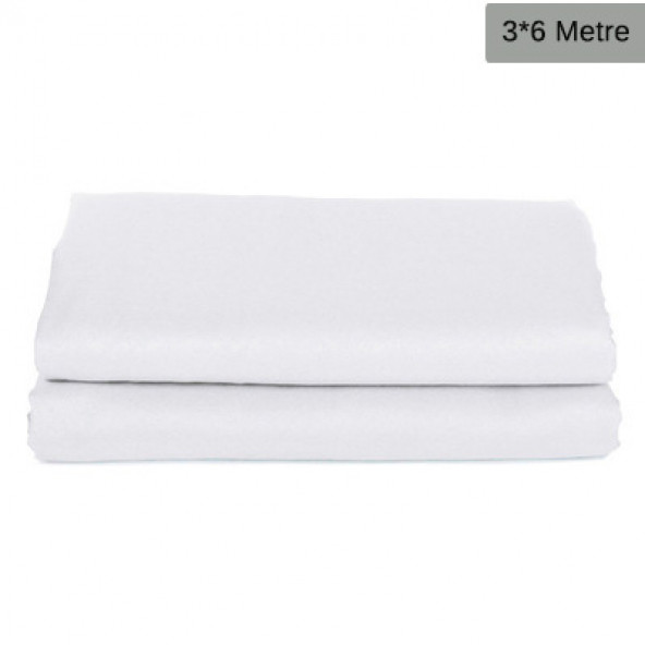 Gdx Kumaş Fon Beyaz (3x6 Metre) Katlanabilir / Yıkanabilir - 1