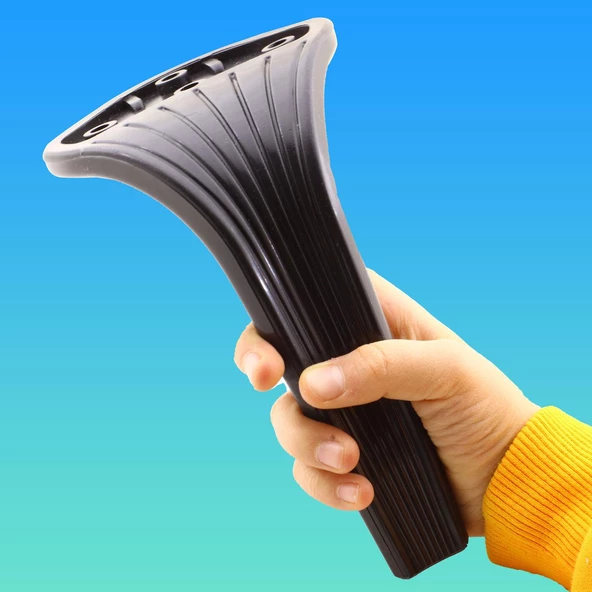 Lotus Lüks Mobilya Kanepe Sehpa Tv Ünitesi Koltuk Ayağı 16 Cm Siyah Baza Ayakları - 6