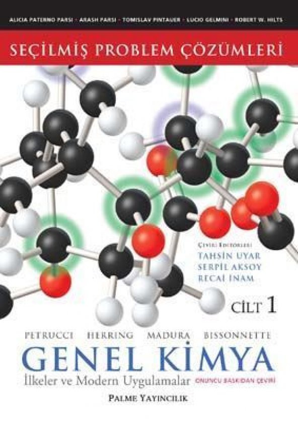 GENEL KİMYA 2.CİLT PROBLEM ÇÖZÜMLERİ - PALME