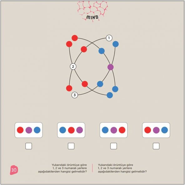 MIND 9+ Yaş  IQ, Dikkat ve Yetenek Geliştiren Kitaplar Serisi - 3