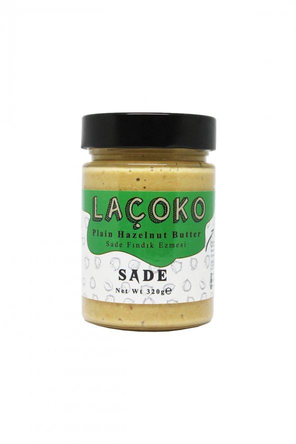 Laçoko Doğal Sade Fındık Ezmesi 320 G