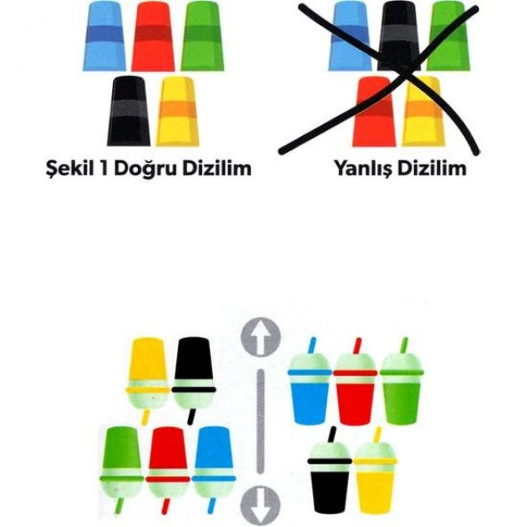 Ca Games Eğlenceli Bardaklar Eğitici Ve Geliştirici Kutu Oyunu - 2