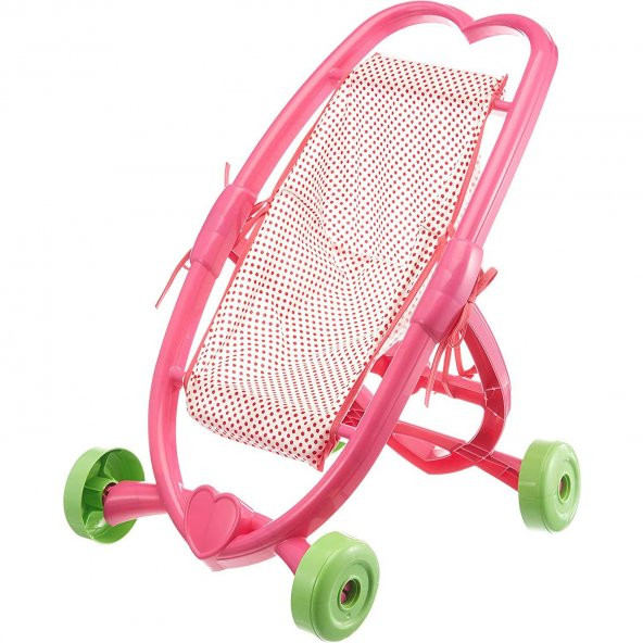 Candy Oyuncak Bebek Arabası Pembe Oyuncak Puset