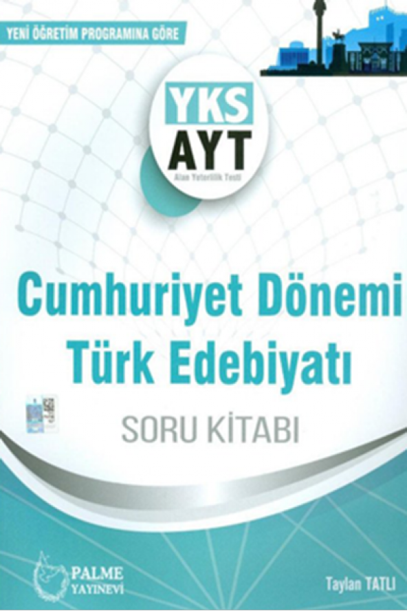 PALME YKS AYT CUMHURİYET DÖNEMİ TÜRK EDEBİYATI SORU KİTABI *YENİ*