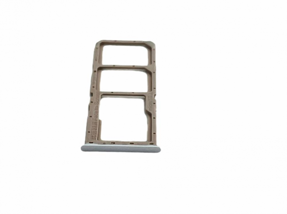 Kadrioğlu Oppo A92 2020 Sim Kart Kapağı Tepsisi Gümüş