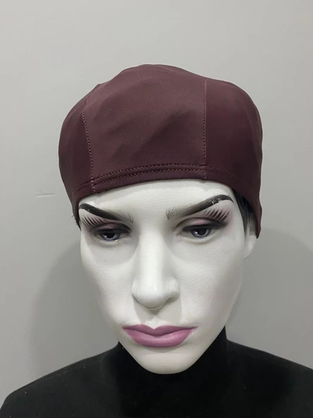 Likra Kumaş Bone Yüzücü Havuz ve Deniz Bonesi Kadın erkek için uygundur - 5