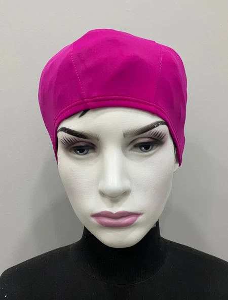 Likra Kumaş Bone Yüzücü Havuz ve Deniz Bonesi Kadın erkek için uygundur - 7