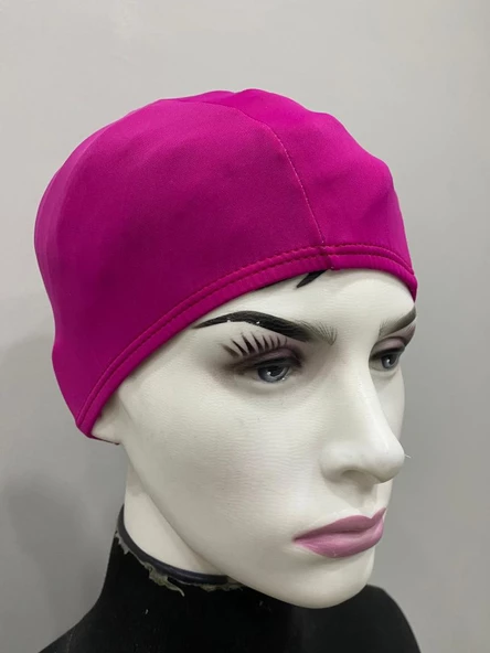 Likra Kumaş Bone Yüzücü Havuz ve Deniz Bonesi Kadın erkek için uygundur - 8