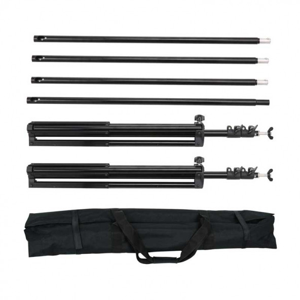 Gdx B2630 Fon Perde Stand (Yükeklik:260cm x Genişlik :300cm) - 2