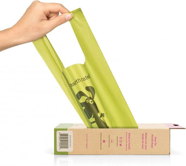 Earth Rated Köpekler İçin Lavantalı Kulplu Dışkı Torbası 120li - 3