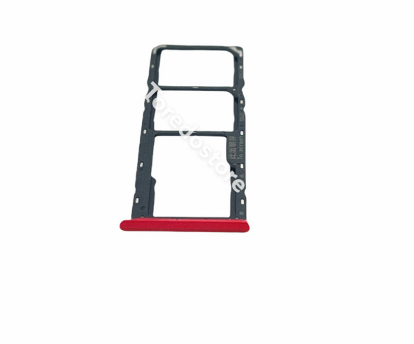 Kadrioğlu Realme C11 2020 Sim Kart Kapağı Tepsisi Kırmızı