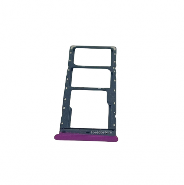 Kadrioğlu Infinix S5 Pro Sim Kart Kapağı Tepsisi Mor X660C X660B