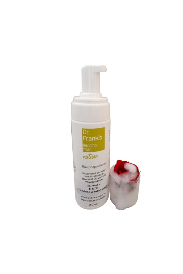 Dr. Franks Genel Vücut Bakım Köpüğü - Yüz Temizleme Köpüğü Genel Kullanım 150 ml - 4