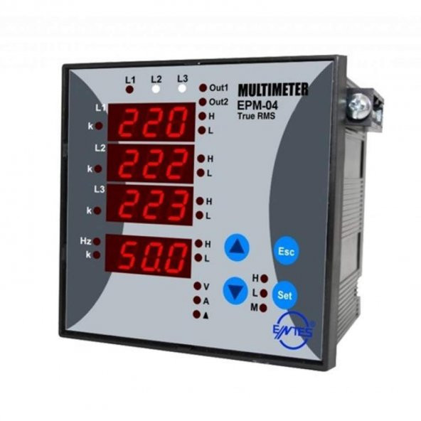 ENTES EPM-04-96 MULTİMETRE (M0047)