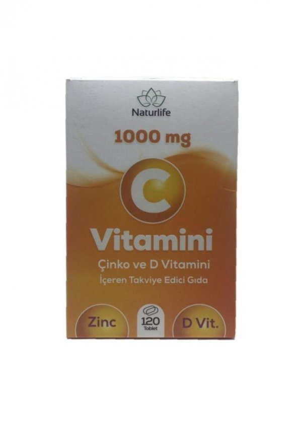 Naturlife Vitamin C 1000 mg 120 Tablet