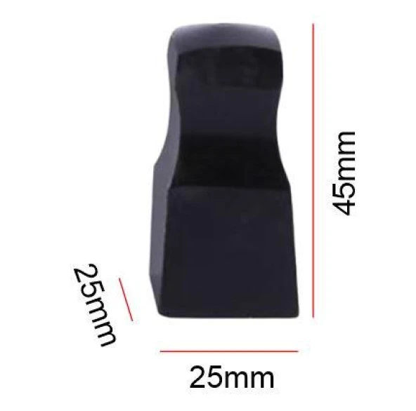 Sentetik Kemik Mühür 25x25x45 Kare Kavrama Buğumlu Dizayn - Resim 4