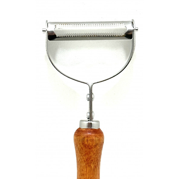 Soyacak Meyve Sebze Soyacağı Soyucu Ahşap Saplı - 2