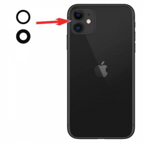 Kadrioğlu İPhone 11 Pro Max Arka Kamera Camı Lens