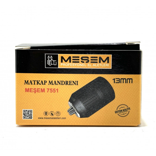 Meşem Mandren Otomatik Sıkmalı Matkap Mandreni Yedek 2 Mm - 13 Mm