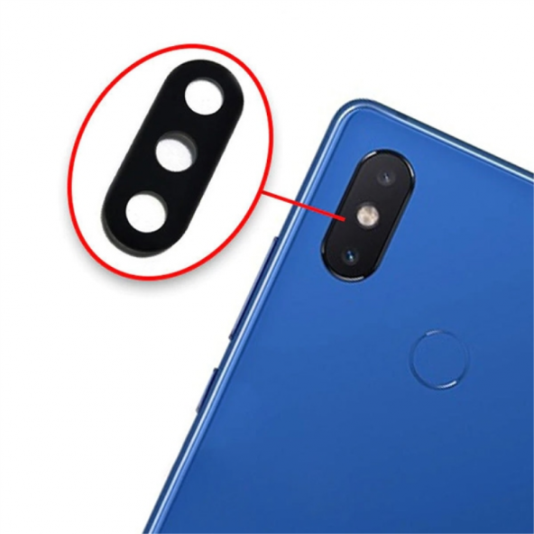 Kadrioğlu Mi 8SE Arka Kamera Camı Lens